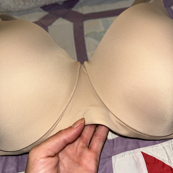 Jockey Bra Size 42B Nude Beige Cushion Comfort Underwire Full Coverage 3967 - Picture 2 of 8